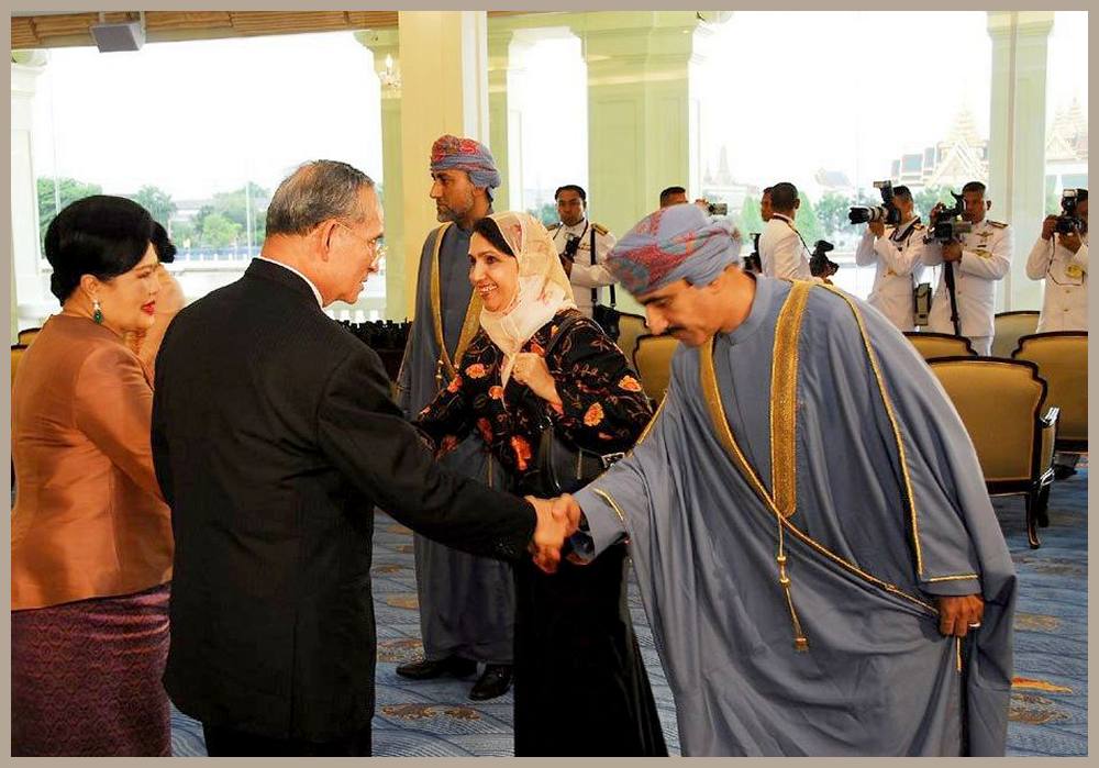 König Bhumibol empfängt Staatsgäste aus Asien