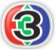 Bild: Sender-Logo Thai-Tv3 - thailand television channel no 3