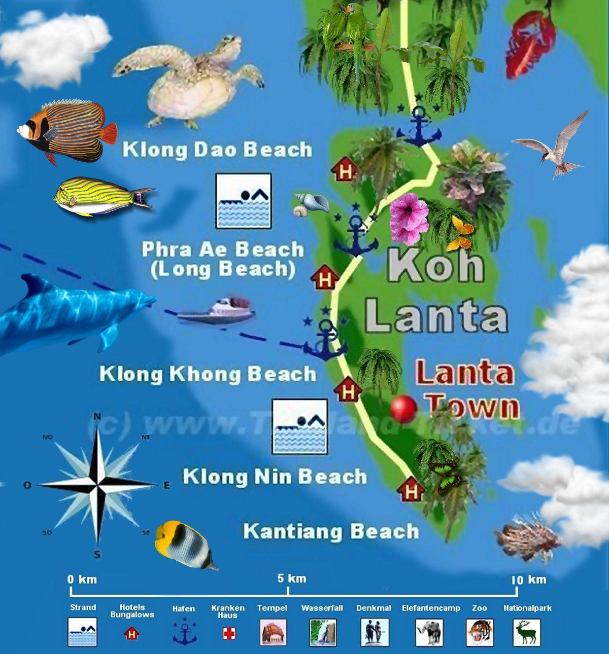 HOTELS In Trang In Thailand Inseln Koh Ngai Koh Mook Koh Kradan HOTELS In Trang In Thailand Inseln Koh Ngai Koh Mook Koh Kradan