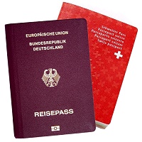 Reisepsse Deutschland und Schweiz